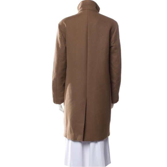 THEORY brown coat size M 100% wool - Picture 4 of 10